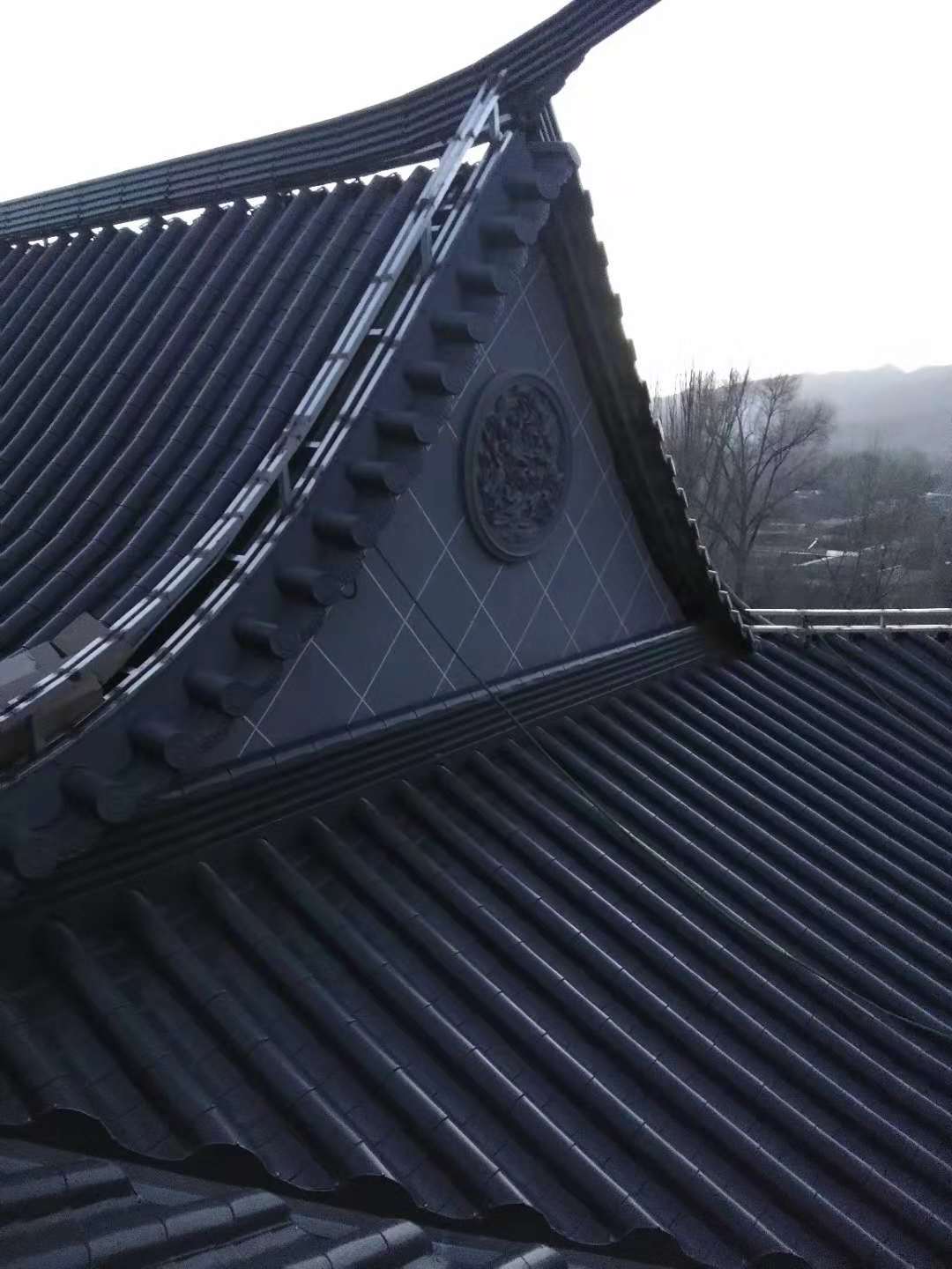 西宁清真寺仿古铝瓦屋面